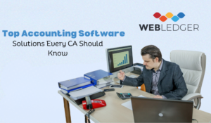 Accounting Software Solutions Every CA