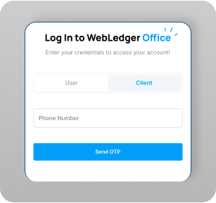 Manage your Clients with login