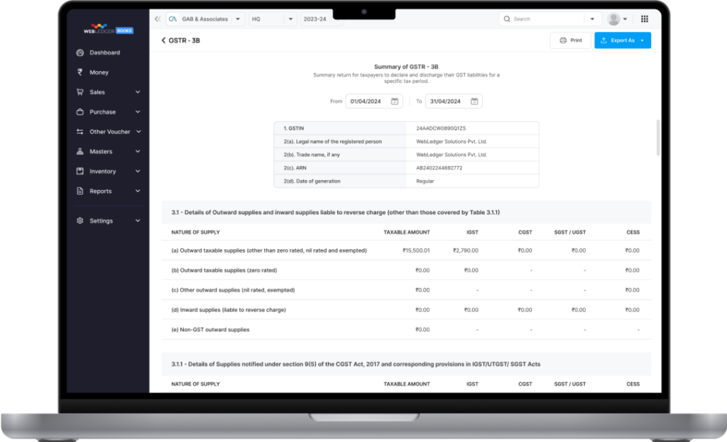File GSTR-1 & 3B in Just 3 Clicks