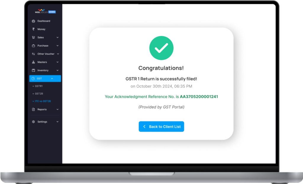 Simplified GST Return Filing